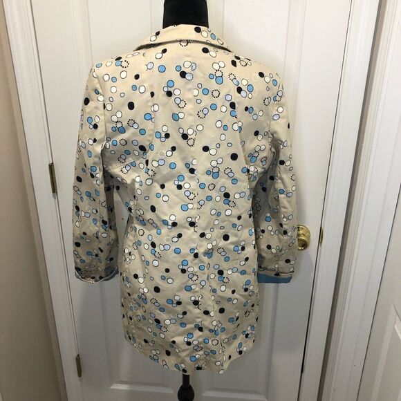 I.e. button down tan trench coat with pockets size large - Picture 11 of 14